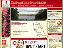 Tablet Screenshot of cv.suchtpraevention-brb.de